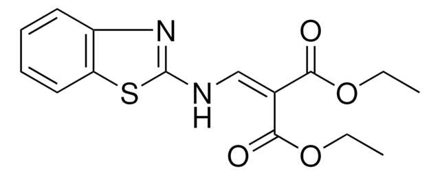 2-(BENZOTHIAZOL-2-YLAMINOMETHYLENE)-MALONIC ACID DIETHYL ESTER AldrichCPR
