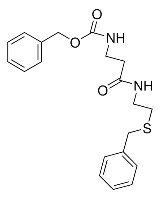 Benzyl 3-{[2-(benzylsulfanyl)ethyl]amino}-3-oxopropylcarbamate AldrichCPR