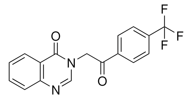 3-(2-OXO-2-(4-(TRIFLUOROMETHYL)PHENYL)ETHYL)-4(3H)-QUINAZOLINONE AldrichCPR