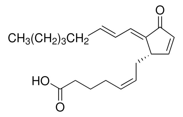 15-脱氧-&#916;12,14-前列腺素J2 &#8805;95% (HPLC), 1&#160;mg/mL in methyl acetate