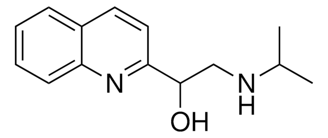 2-(isopropylamino)-1-(2-quinolinyl)ethanol AldrichCPR