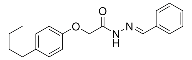 N'-BENZYLIDENE-2-(4-BUTYLPHENOXY)ACETOHYDRAZIDE AldrichCPR