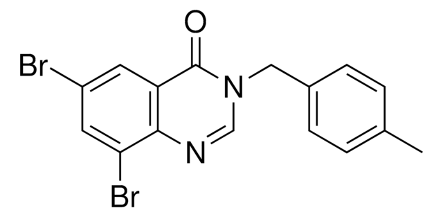 6,8-DIBROMO-3-(4-METHYLBENZYL)-4(3H)-QUINAZOLINONE AldrichCPR