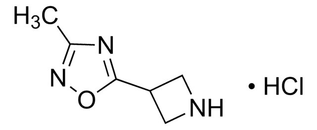 5-Azetidin-3-yl-3-methyl-1,2,4-oxadiazole hydrochloride AldrichCPR