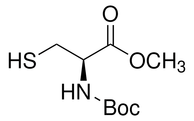 N -（ 叔 -丁氧羰基）- L -半胱氨酸甲酯 97%