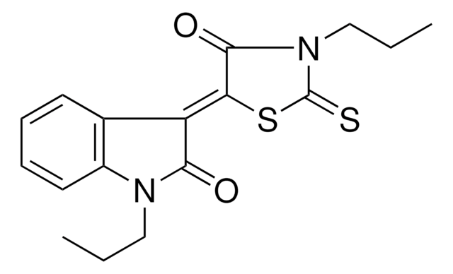 3(4-OXO-3-PR-2-THIOXO-1,3-THIAZOLIDIN-5-YLIDENE)-1-PR-1,3-DIHYDRO-2H-INDOL-2-ONE AldrichCPR