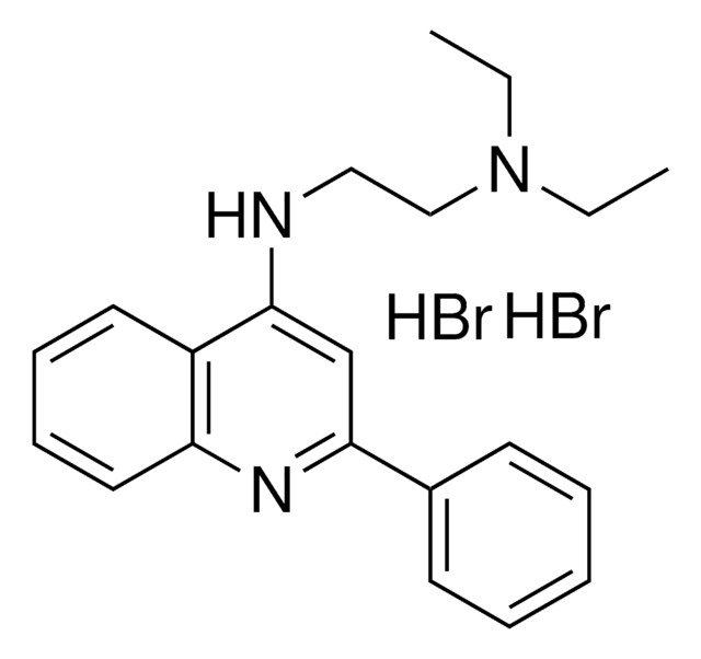 N,N-DIETHYL-N'-(2-PHENYL-QUINOLIN-4-YL)-ETHANE-1,2-DIAMINE, DI-HYDROBROMIDE AldrichCPR
