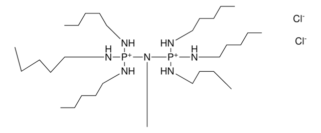 [{(BUTYLAMINO)[BIS(PENTYLAMINO)]PHOSPHONIO}(PENTYL)AMINO][TRIS(PENTYLAMINO)]PHOSPHONIUM DICHLORIDE AldrichCPR