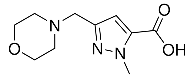 1-Methyl-3-(4-morpholinylmethyl)-1H-pyrazole-5-carboxylic acid AldrichCPR