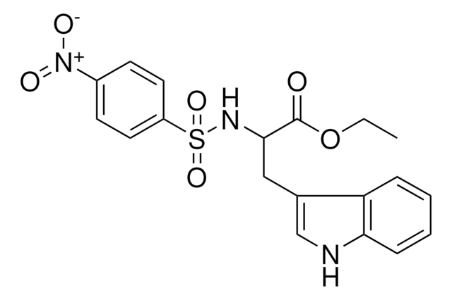 3-(1H-INDOL-3-YL)-2-(4-NITRO-BENZENESULFONYLAMINO)-PROPIONIC ACID ETHYL ESTER AldrichCPR