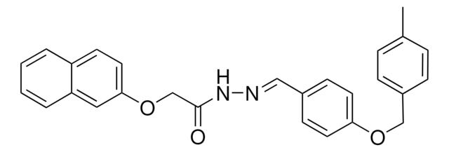 N'-(4-((4-METHYLBENZYL)OXY)BENZYLIDENE)-2-(2-NAPHTHYLOXY)ACETOHYDRAZIDE AldrichCPR