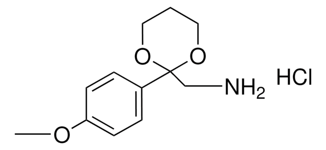 2-(AMINOMETHYL)-2-(4-METHOXYPHENYL)-1,3-DIOXOLANE HYDROCHLORIDE AldrichCPR