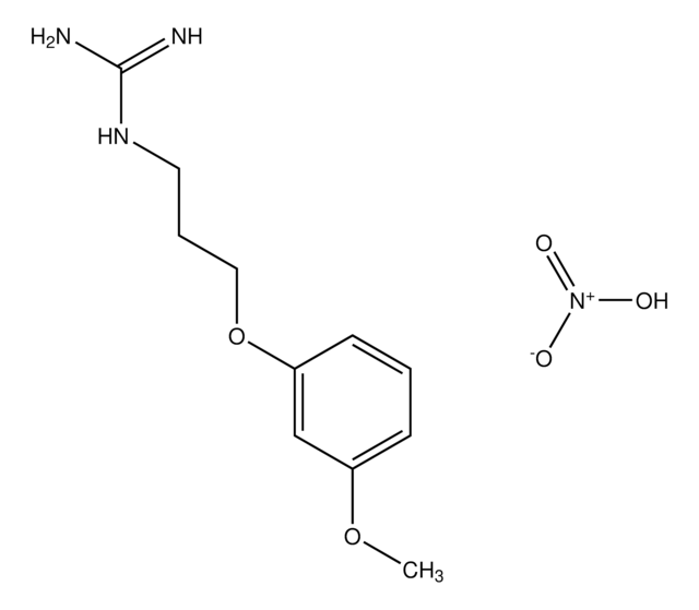 N-[3-(3-methoxyphenoxy)propyl]guanidine, nitrate salt AldrichCPR