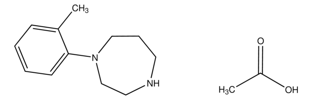 1-(2-Methylphenyl)-1,4-diazepane acetate AldrichCPR
