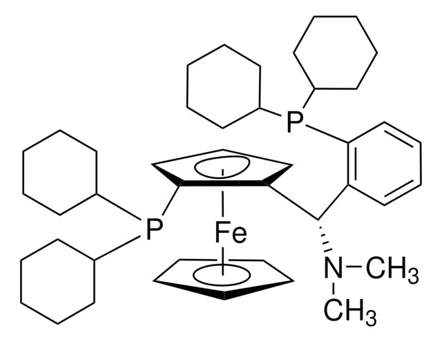 (SP)-1-二环己基膦-2-[(S)-&#945;-(二甲氨基)-2-(二环己基膦)苄基]二茂铁 &#8805;97%
