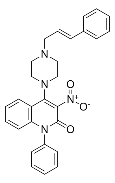 3-NITRO-1-PHENYL-4-(4-(3-PHENYL-ALLYL)-PIPERAZIN-1-YL)-1H-QUINOLIN-2-ONE AldrichCPR