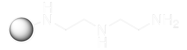 Diethylenetriamine, polymer-bound 200-400&#160;mesh, extent of labeling: 4.0-5.0&#160;mmol/g loading, 1&#160;% cross-linked