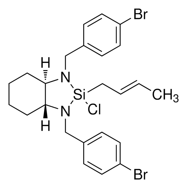 (R,R)-1,3-Bis(4-bromobenzyl)-2-chlorooctahydro-2-(2E)-crotyl-1H-1,3,2-benzodiazasilole