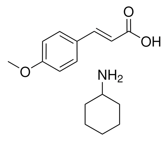 3-(4-METHOXYPHENYL)ACRYLIC ACID, CYCLOHEXANAMINE SALT AldrichCPR