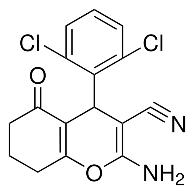2-AMINO-4-(2,6-DICHLORO-PH)-5-OXO-5,6,7,8-TETRAHYDRO-4H-CHROMENE-3-CARBONITRILE AldrichCPR