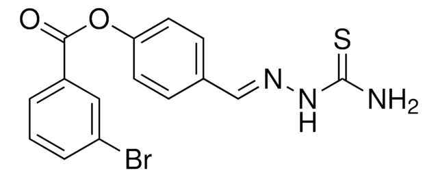 4-(2-(AMINOCARBOTHIOYL)CARBOHYDRAZONOYL)PHENYL 3-BROMOBENZOATE AldrichCPR