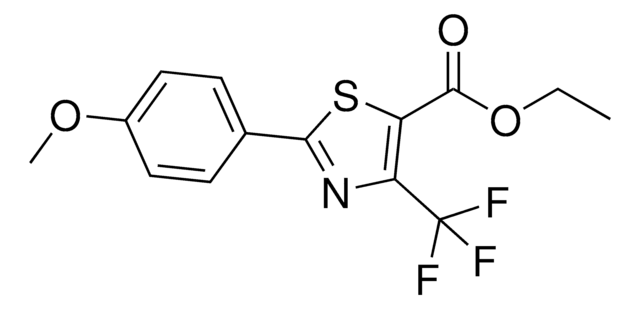 Ethyl 4-(trifluoromethyl)-2-(4-methoxyphenyl)thiazole-5-carboxylate AldrichCPR