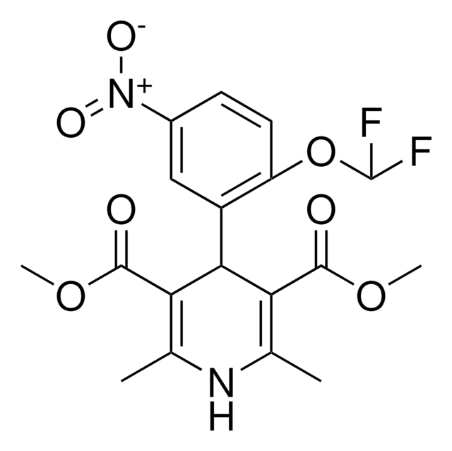DIMETHYL 4-[2-(DIFLUOROMETHOXY)-5-NITROPHENYL]-2,6-DIMETHYL-1,4-DIHYDRO-3,5-PYRIDINEDICARBOXYLATE AldrichCPR
