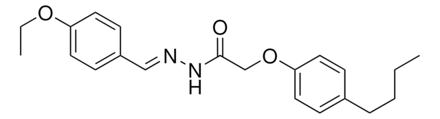 2-(4-BUTYLPHENOXY)-N'-(4-ETHOXYBENZYLIDENE)ACETOHYDRAZIDE AldrichCPR