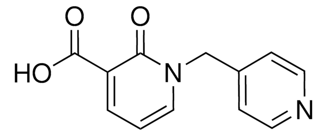 2-Oxo-1-(4-pyridinylmethyl)-1,2-dihydro-3-pyridinecarboxylic acid AldrichCPR