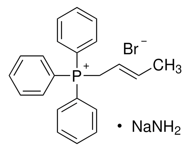 巴豆基三苯基溴化膦-氨基钠混合物 1 g contains ~2.2 mmol phosphonium bromide