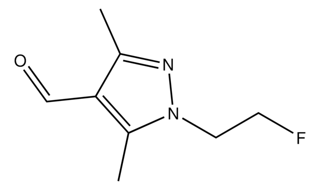 1-(2-Fluoroethyl)-3,5-dimethyl-1H-pyrazole-4-carbaldehyde AldrichCPR