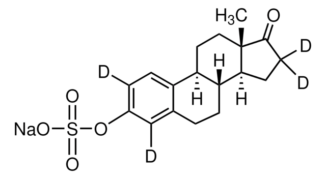Estrone-2,4,16,16-d4 3-sulfate sodium salt &#8805;95 atom % D, &#8805;99% (CP), contains 35% TRIS-d5 as stabilizer