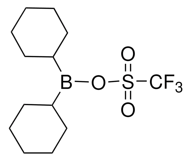 双环己基(三氟甲烷磺酰氧基)硼烷 97%