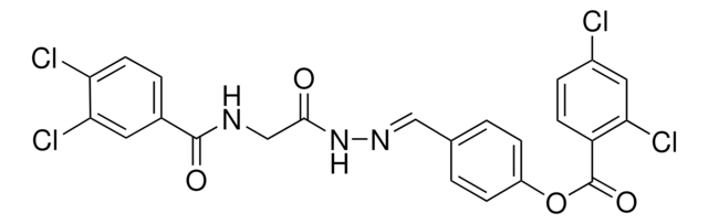 4-(2-(((3,4-DICHLOROBENZOYL)AMINO)AC)CARBOHYDRAZONOYL)PH 2,4-DICHLOROBENZOATE AldrichCPR