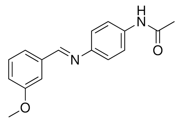 N-(4-((3-METHOXY-BENZYLIDENE)-AMINO)-PHENYL)-ACETAMIDE AldrichCPR