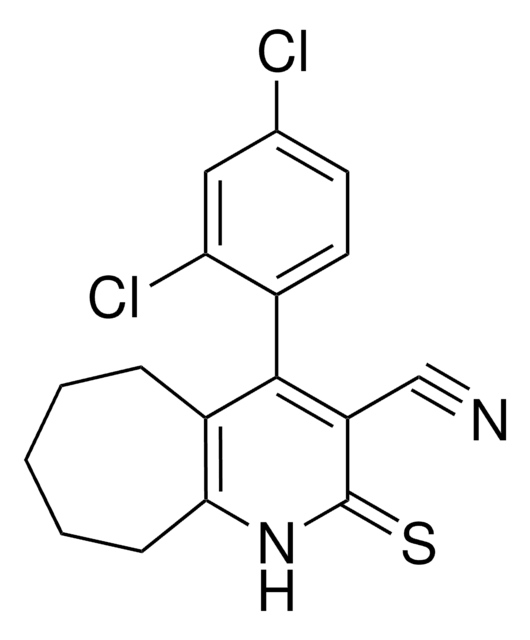 4-(2,4-DICHLOROPHENYL)-2-THIOXO-2,5,6,7,8,9-HEXAHYDRO-1H-CYCLOHEPTA[B]PYRIDINE-3-CARBONITRILE AldrichCPR