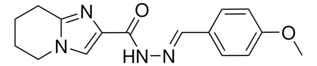 N'-(4-METHOXYBENZYLIDENE)-5,6,7,8-TETRAHYDROIMIDAZO[1,2-A]PYRIDINE-2-CARBOHYDRAZIDE AldrichCPR