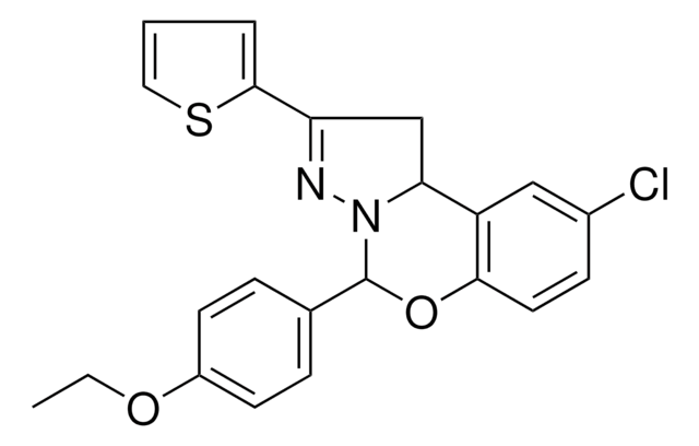 8CL-4(4-ETO-PH)2-THIOPHEN-2-YL-1,9B-2H-5-OXA-3,3A-DIAZA-CYCLOPENTA(A)NAPHTHALENE AldrichCPR