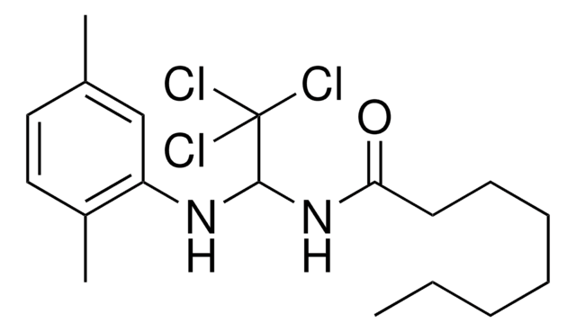 N-(2,2,2-TRICHLORO-1-(2,5-DIMETHYLANILINO)ETHYL)OCTANAMIDE AldrichCPR