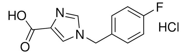 1-(4-Fluorobenzyl)-1H-imidazole-4-carboxylic acid hydrochloride AldrichCPR
