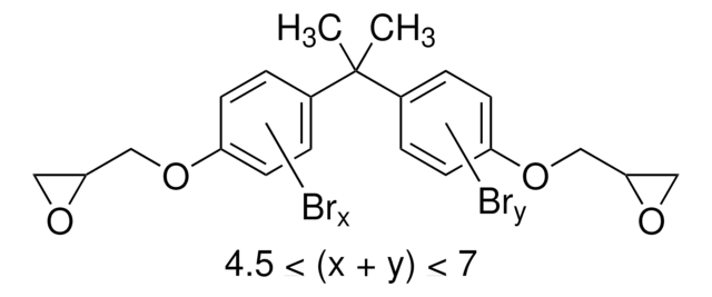 双酚&#160;二缩水甘油醚，溴化 mol wt 350-450&#160;g/epoxide by perchloric acid method