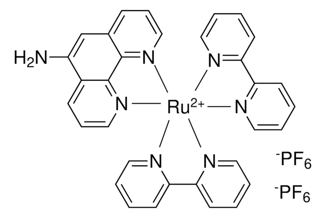 Bis(2,2&#8242;-bipyridine)-(5-aminophenanthroline)ruthenium bis(hexafluorophosphate) BioReagent, suitable for fluorescence