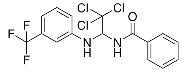 N-(2,2,2-TRICHLORO-1-(3-TRIFLUOROMETHYL-PHENYLAMINO)-ETHYL)-BENZAMIDE AldrichCPR