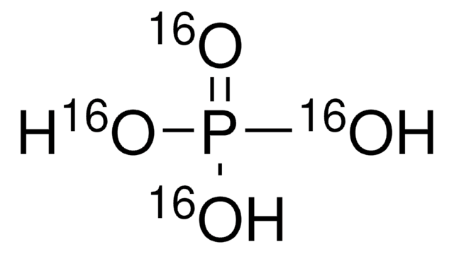 磷酸-16O4 溶液 70&#160;wt. % in D2O, 99.9 atom % 16O