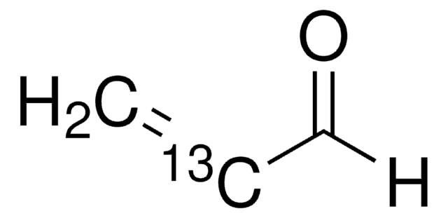 丙烯醛-2-13C &#8805;99 atom % 13C, &#8805;90% (CP), contains hydroquinone as stabilizer