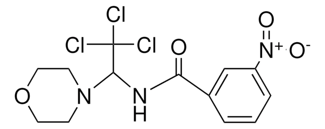 3-NITRO-N-(2,2,2-TRICHLORO-1-MORPHOLIN-4-YL-ETHYL)-BENZAMIDE AldrichCPR