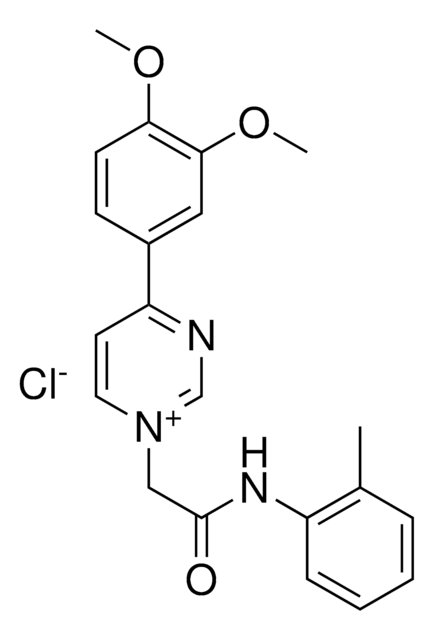 4-(3,4-DIMETHOXYPHENYL)-1-(2-OXO-2-(2-TOLUIDINO)ETHYL)PYRIMIDIN-1-IUM CHLORIDE AldrichCPR
