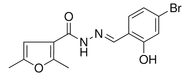 2,5-DIMETHYL-FURAN-3-CARBOXYLIC ACID (4-BROMO-2-HYDROXY-BENZYLIDENE)-HYDRAZIDE AldrichCPR