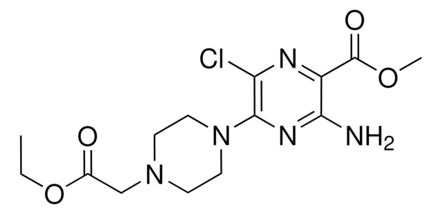 ME 3-AMINO-6-CL-5-(4-(2-ETHOXY-2-OXOETHYL)-1-PIPERAZINYL)-2-PYRAZINECARBOXYLATE AldrichCPR