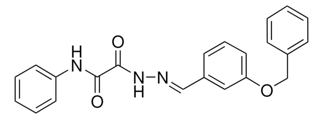 2-(2-(3-(BENZYLOXY)BENZYLIDENE)HYDRAZINO)-2-OXO-N-PHENYLACETAMIDE AldrichCPR